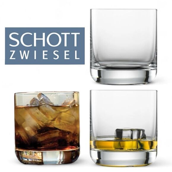 Schott-Zweisel Triton Crystal Convention On The Rocks Whiskey Glass - Picture 1 of 14
